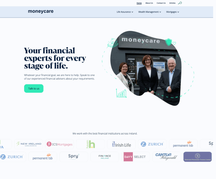 moneycare website